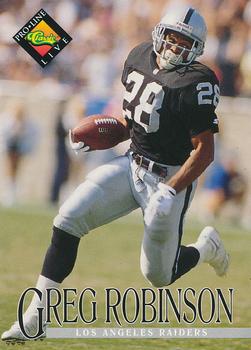 Greg Robinson Los Angeles Raiders 1994 Pro Line Live NFL #264